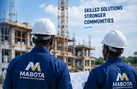 Construction professionals reviewing work at a project site